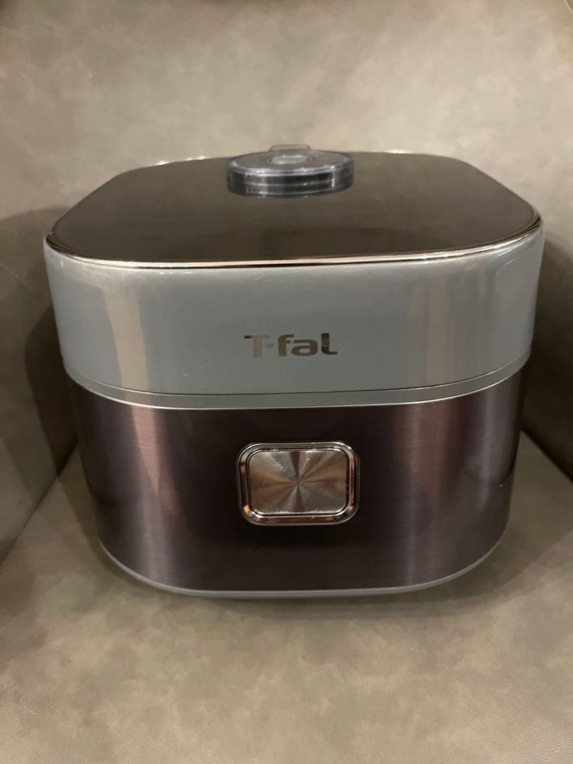 T-fal遠赤外線IH炊飯器ザライス　メタリックRK880CP【5.5合／IH】