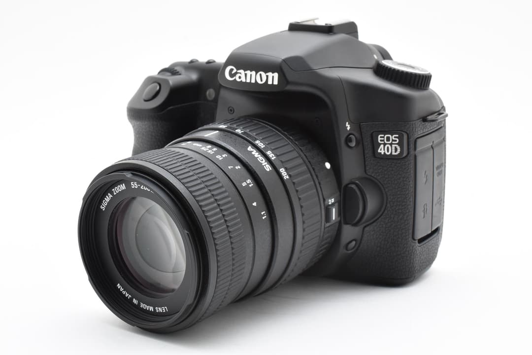 Canon EOS 40D 使用率6％ 望遠レンズセット #9087