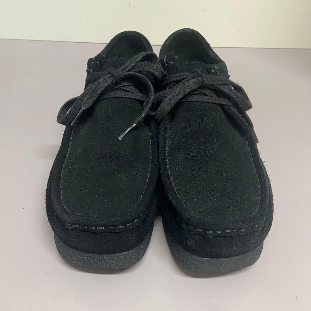 靴 Clarks WallabeeEVO Black SDE 8 1/2 26.5