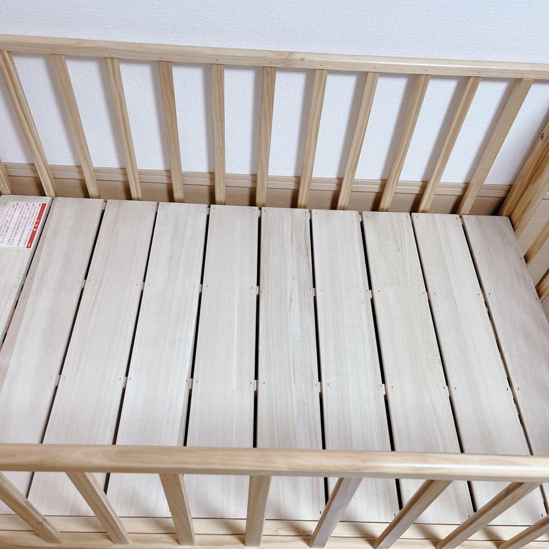 (専用ページ)KATOJI ハイポジションベビーベッド アーチ ナチュラル