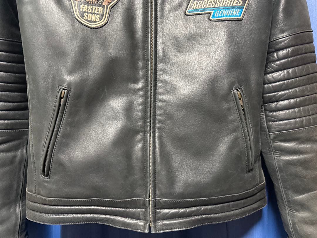 DEGNER デグナー FASTER SONS 牛革 レザージャケット XL
