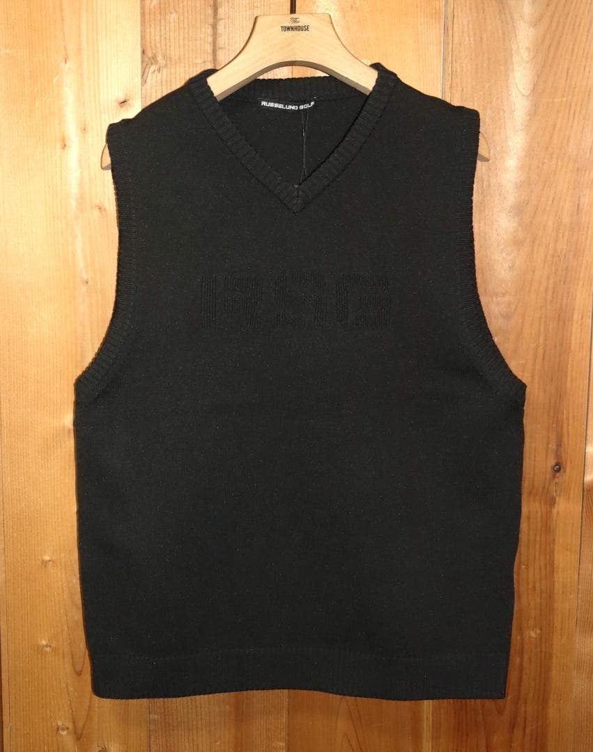 新品 ラッセルノ ゴルフ ルチャマスク ニットベスト (7/XXL)　Ⓗ