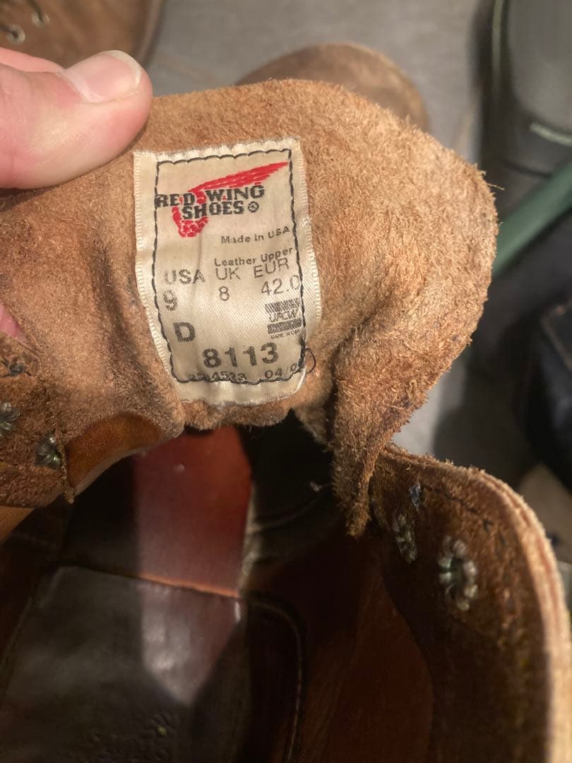 レッドウィング　8113 アイアンレンジ　27cm キムタク