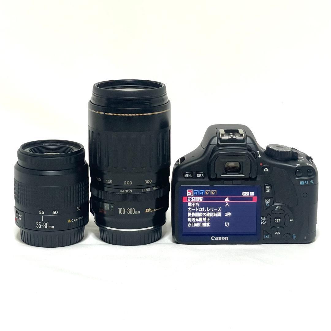 高画質❣️ Canon EOS Kiss X4 Wズームレンズセット