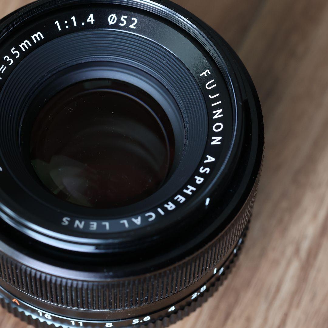 【美品】 FUJIFILM XF35mm f1.4 R ブラックミスト付き