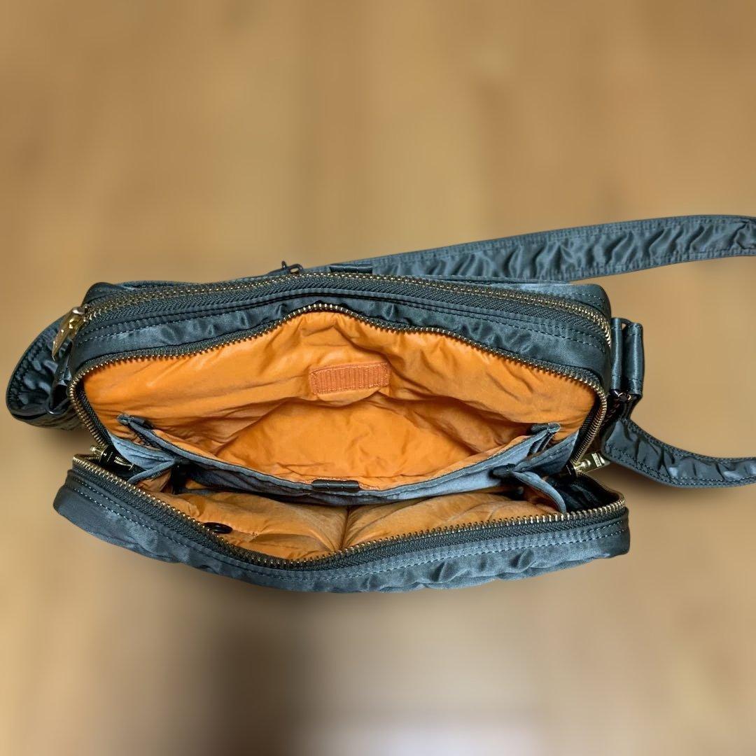 c*様 【PORTER】タンカー　スリングバッグ　 W zip セージグリーン