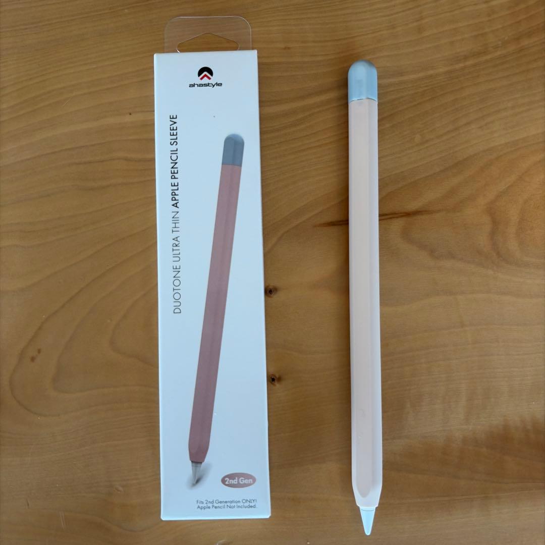 Apple Pencil (第2世代) ホワイト　純正　カバー付き