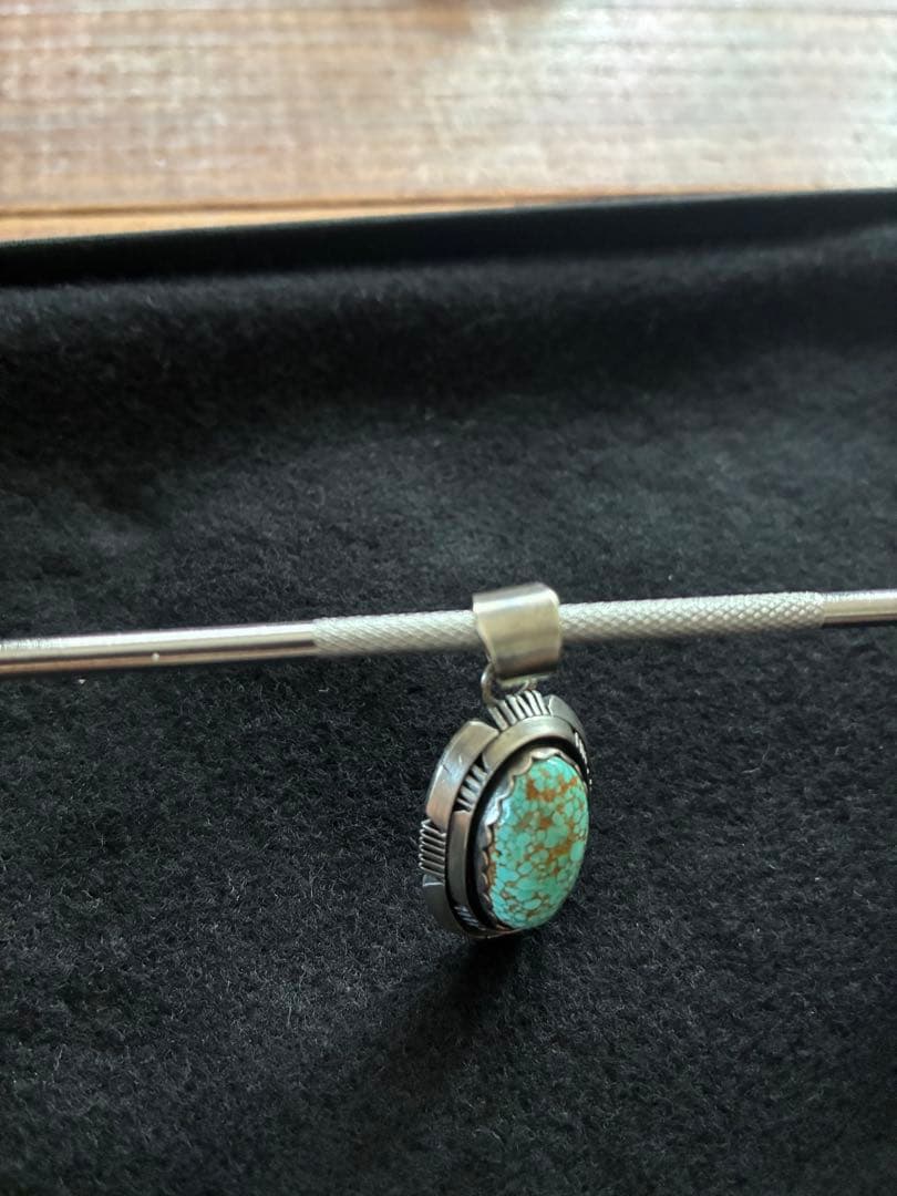 ふ*く様 インディアンジュエリー Francis Peters ターコイズ　ペン