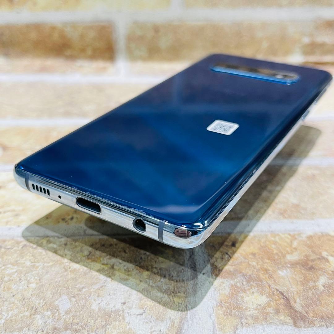 SIMフリー Galaxy S10 128GB プリズムブルー 電池良好