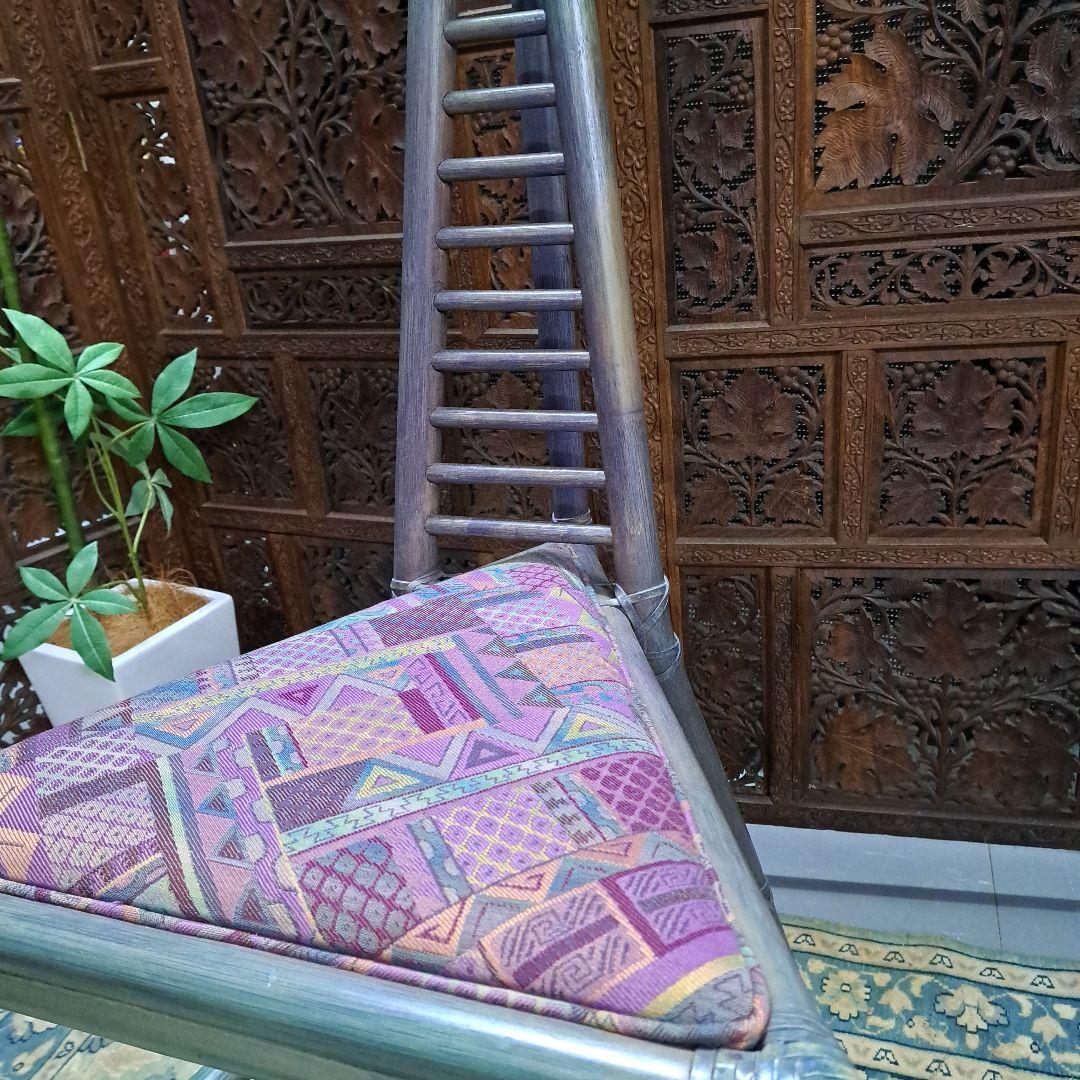 ♡日本の高級ラタン家具　カサブランカ　ダイニングチェアー♡