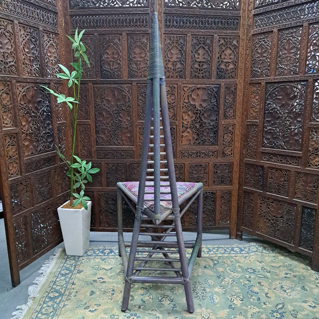 ♡日本の高級ラタン家具　カサブランカ　ダイニングチェアー♡