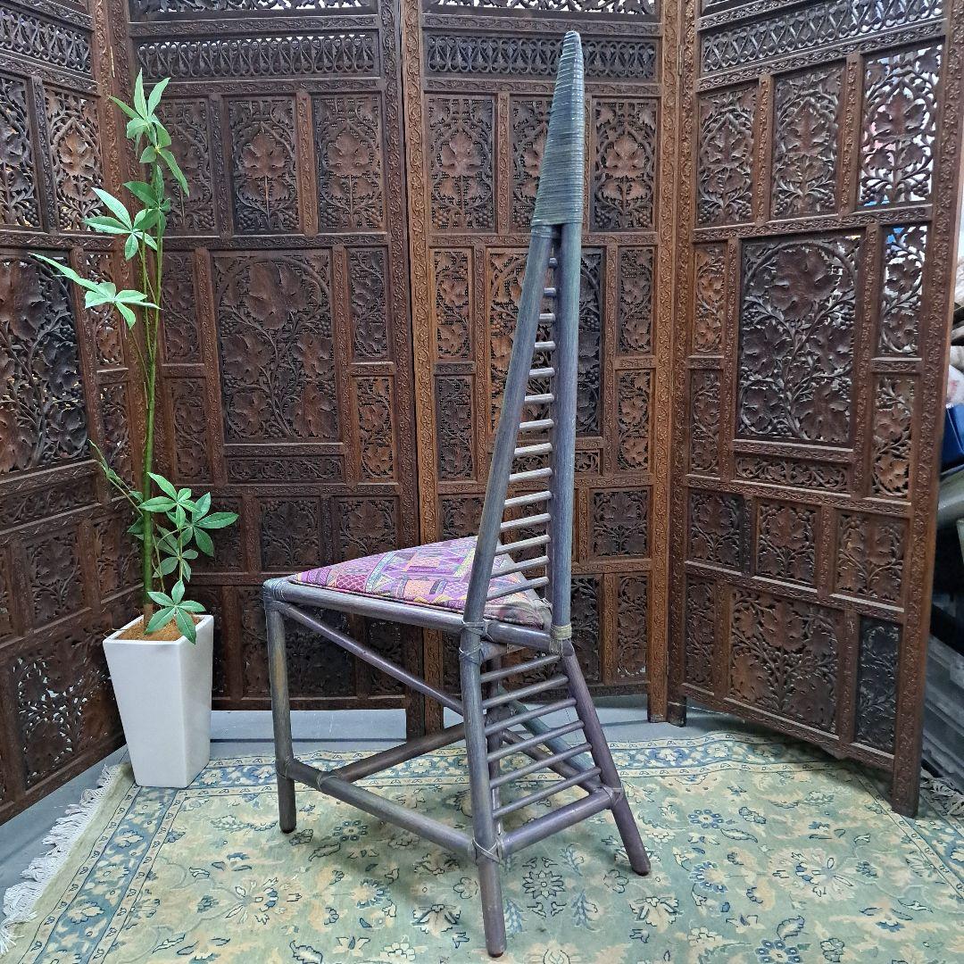 ♡日本の高級ラタン家具　カサブランカ　ダイニングチェアー♡