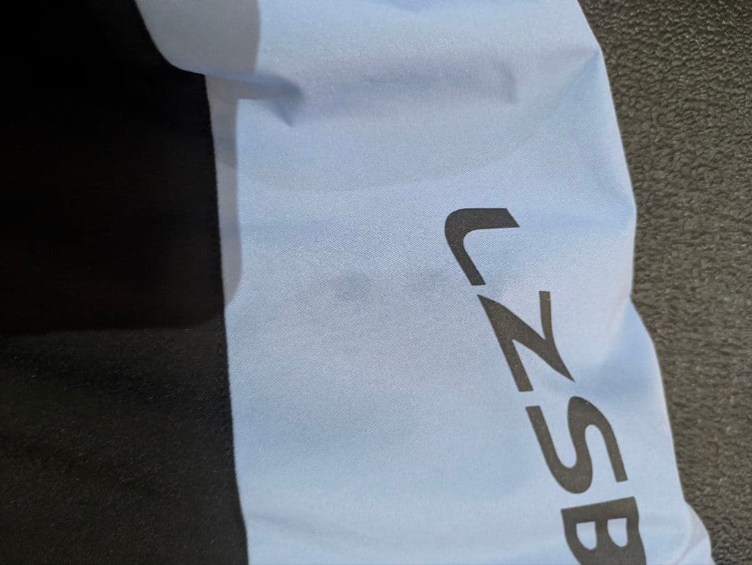 LUZeSOMBRA　フード付きジャケット XL 黒/水色