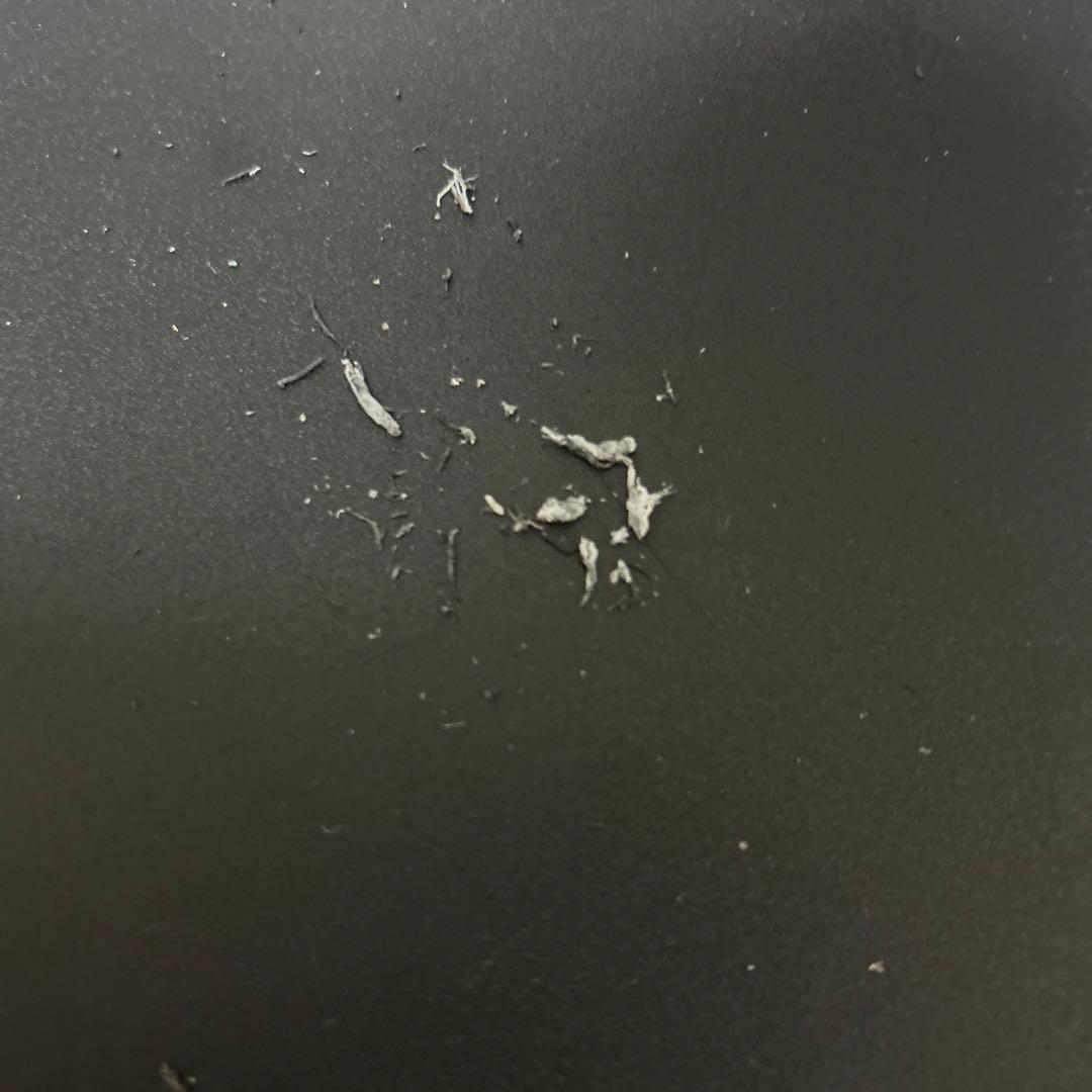 紙がお造りした消しカス