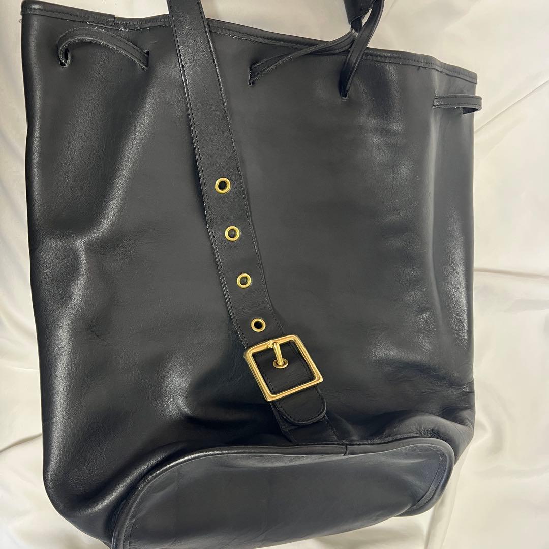 OLD COACH オールドコーチ 9929 巾着型 ブラック