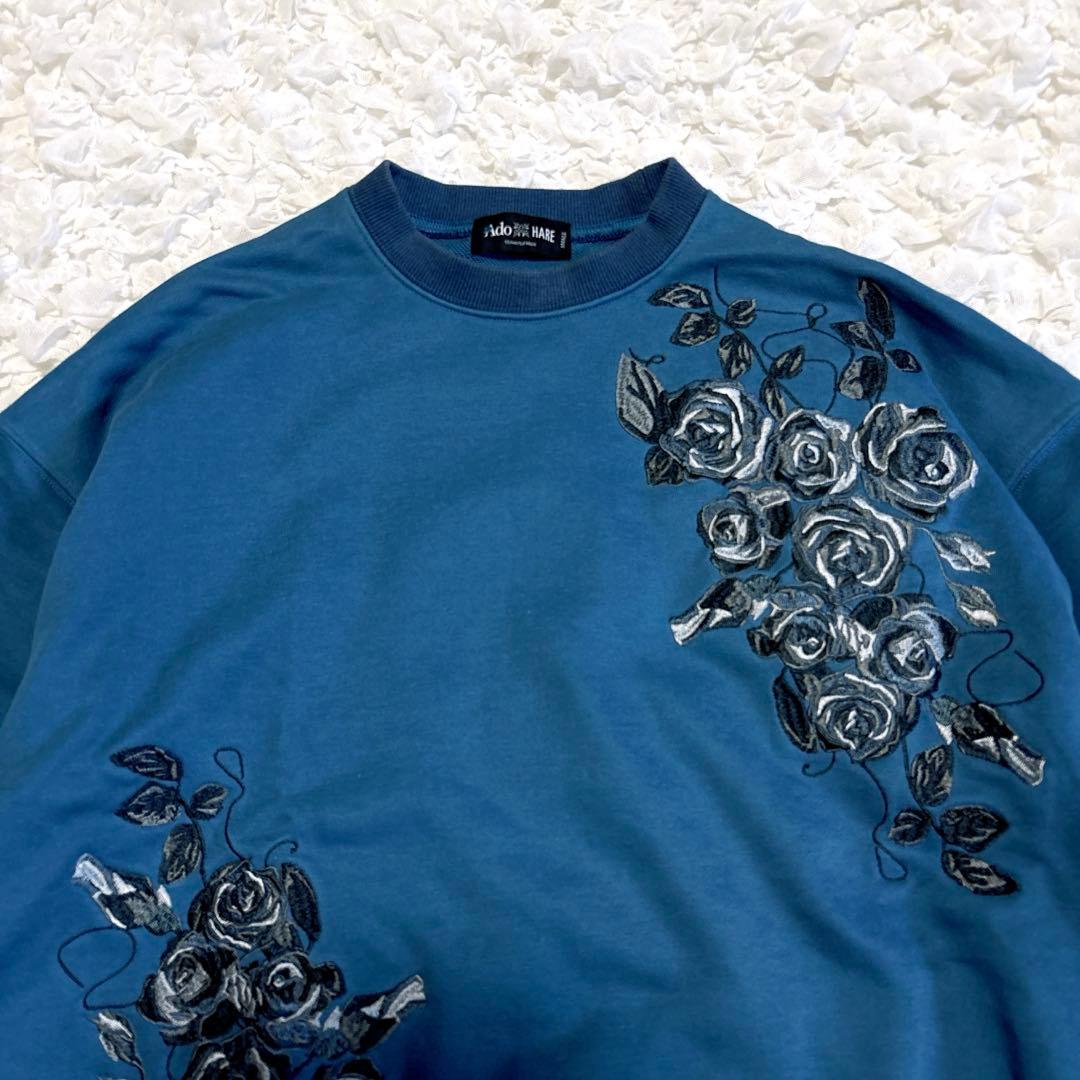 【希少】 HARE × Ado サイドレースアップローズシシュウスウェット