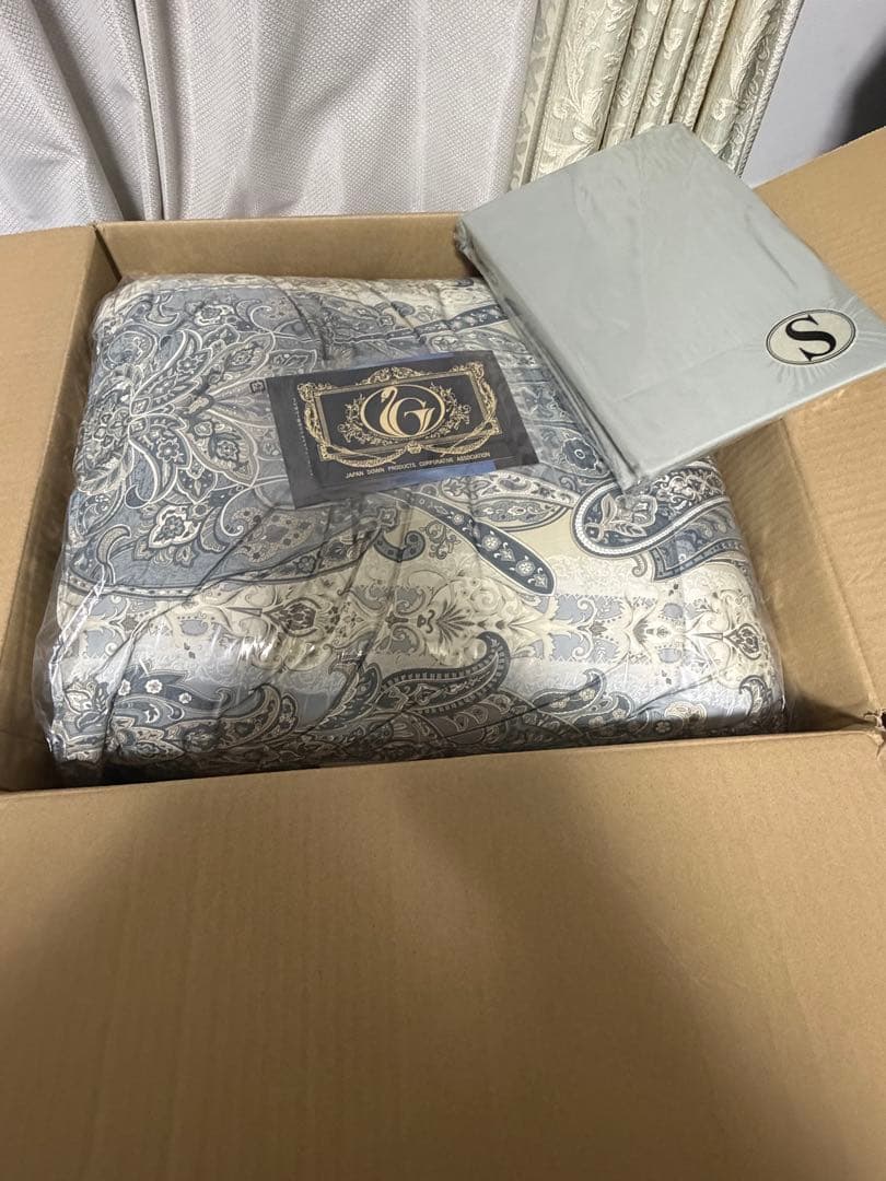 ホワイトマザーグースダウン93% 掛け布団 モリリン