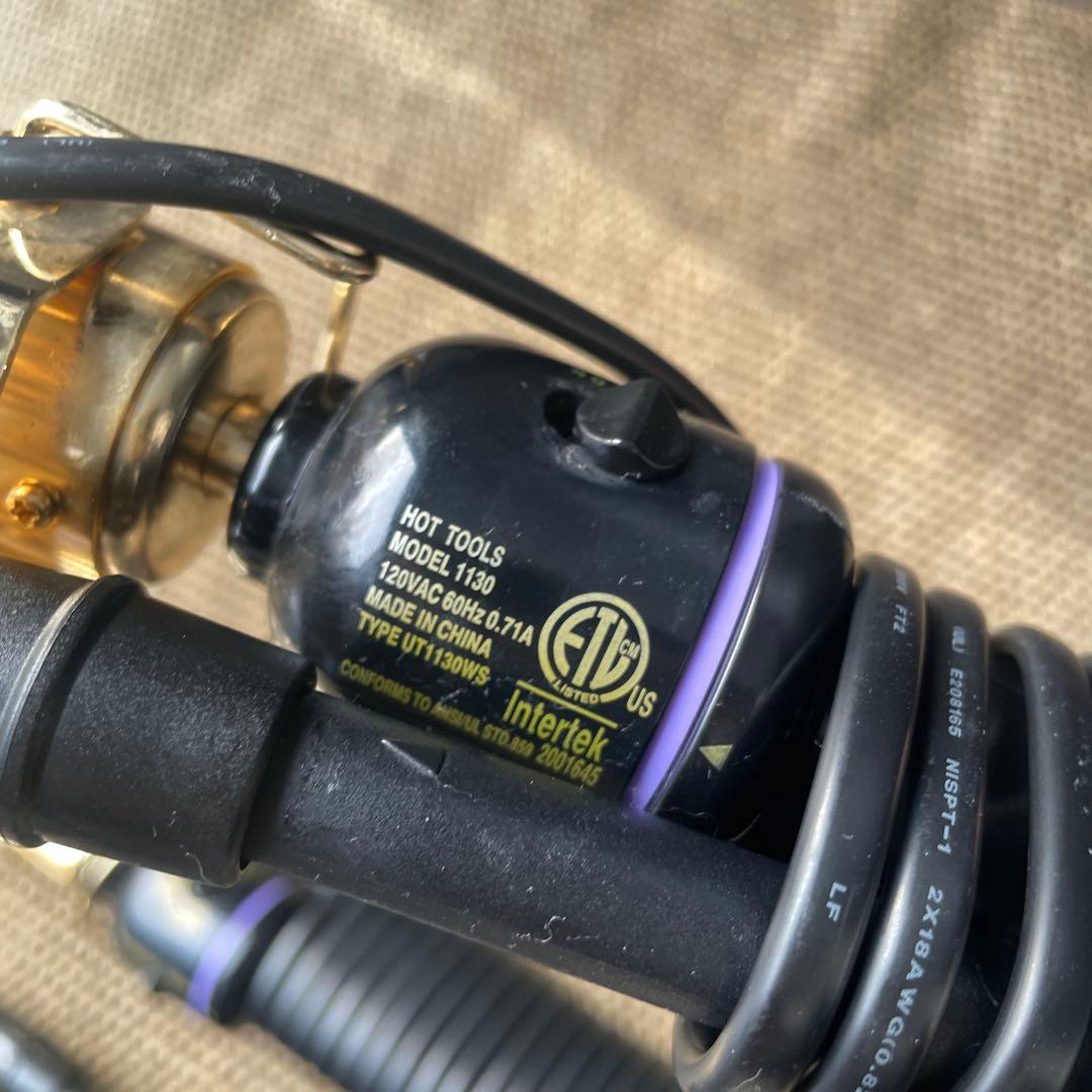 \"プロ用\" hot tools ホットツールズ ヘアアイロンセット　コテ