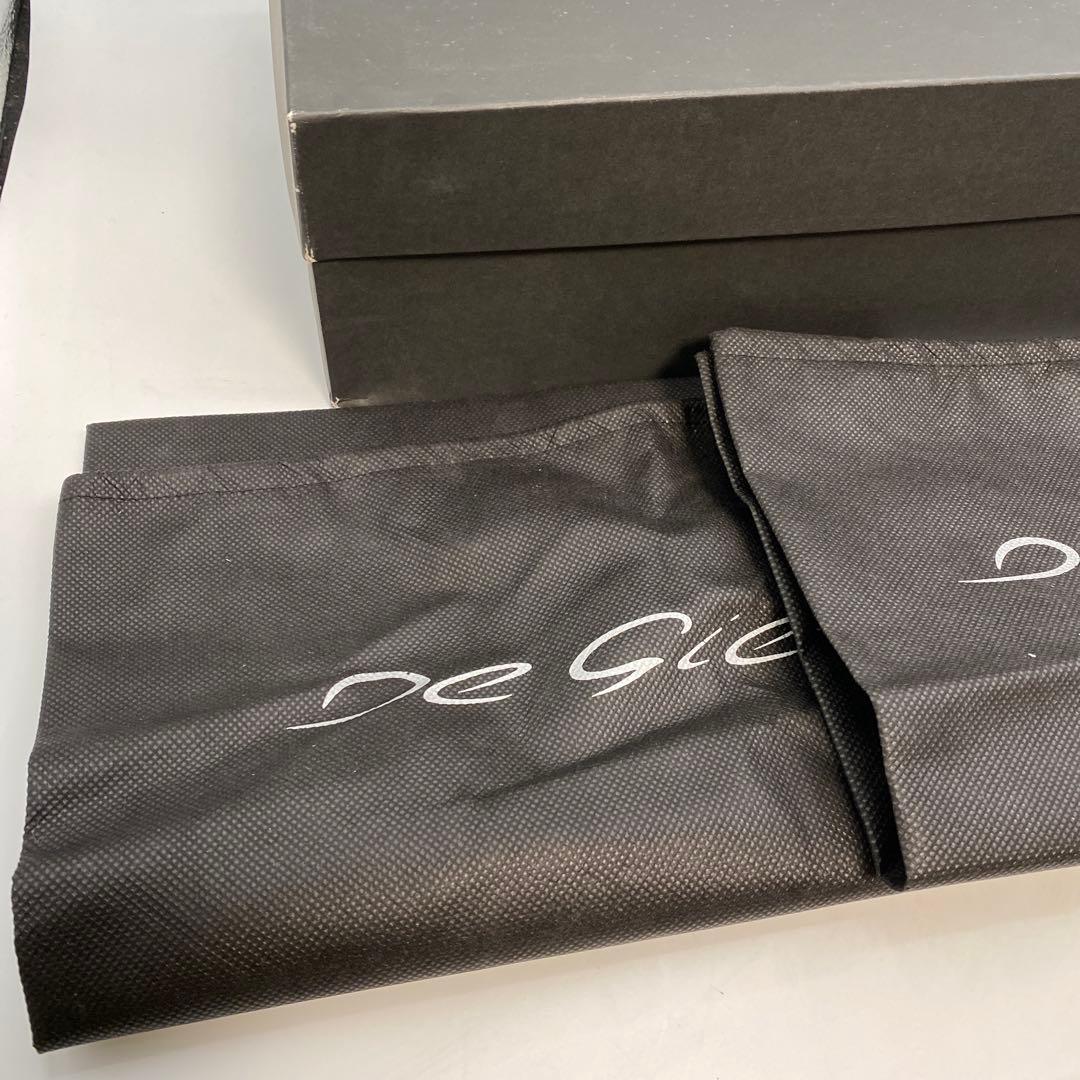 もやしもん【De gier】本革 ブラウン ジッパーブーツ フランス製