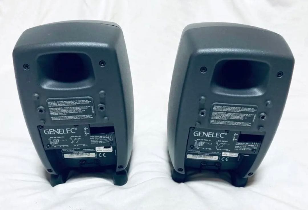 GENELEC 8020B スピーカー ペア 動作良好 台座・金具付 希少