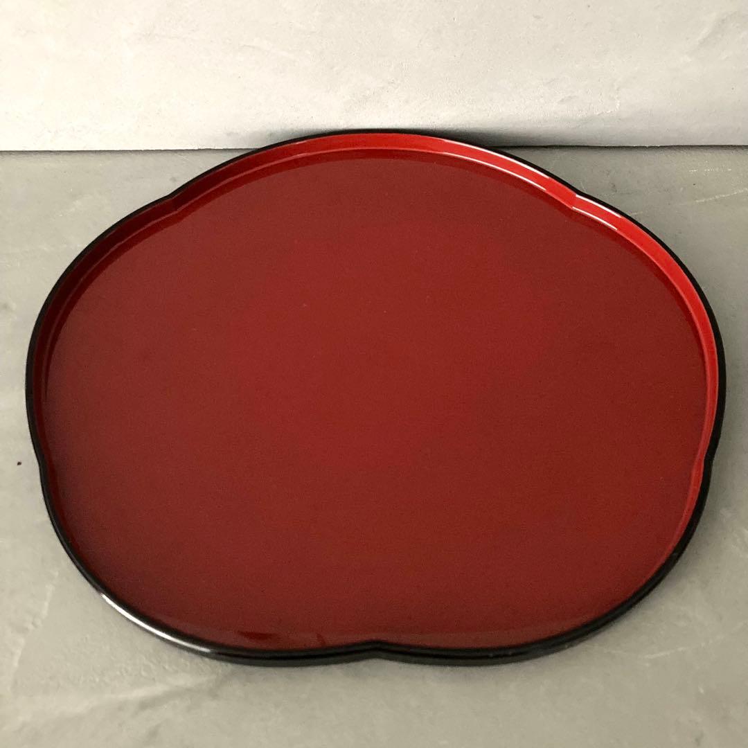 合鹿椀 梅型盆 箸 2客セット