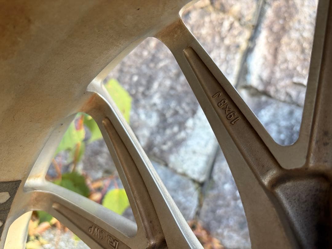 RAYS 19インチ スポークデザイン タイヤホイールセット