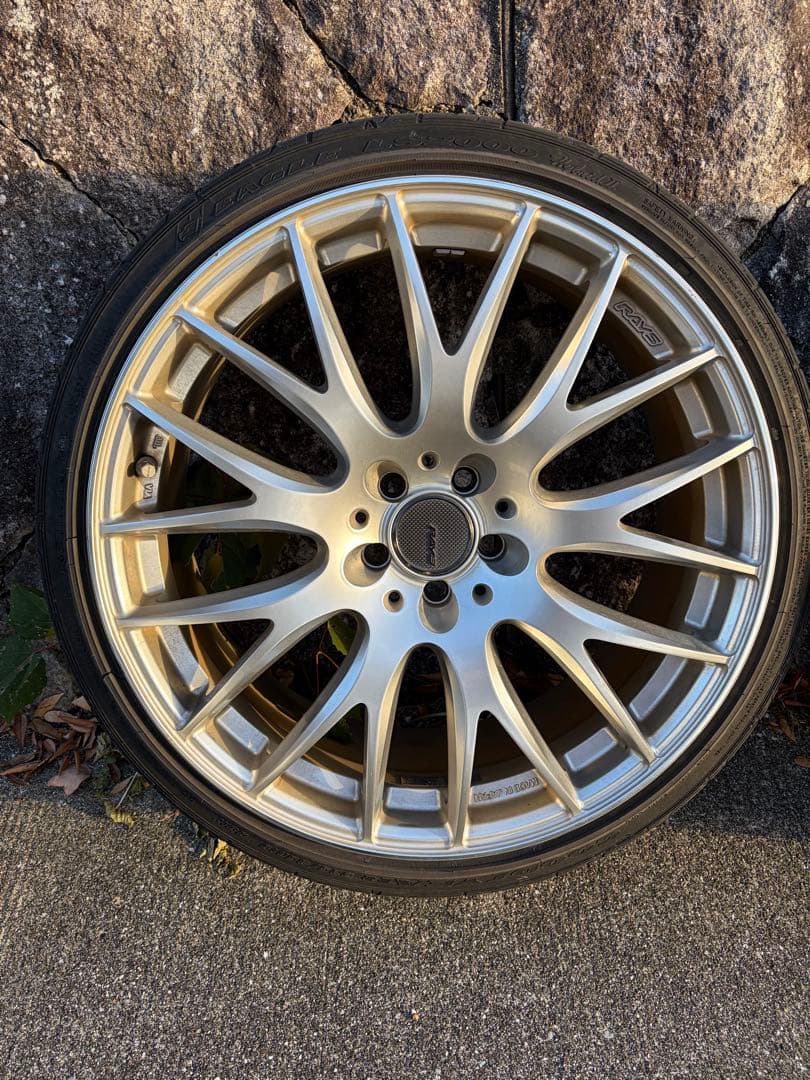 RAYS 19インチ スポークデザイン タイヤホイールセット