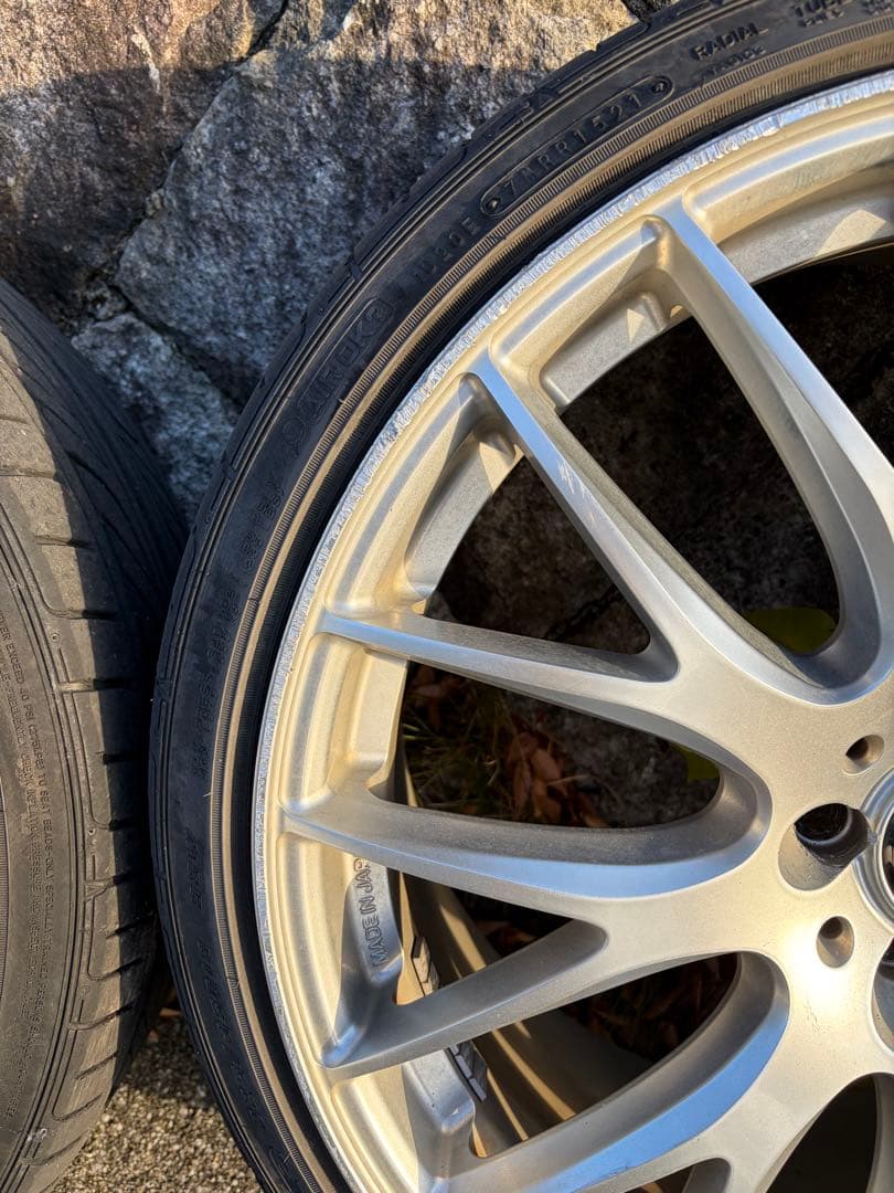 RAYS 19インチ スポークデザイン タイヤホイールセット