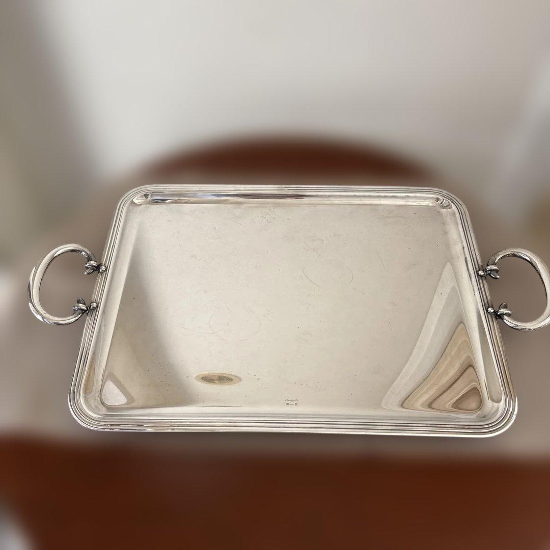 CHRISTOFLE クリストフル アルビ トレイ　シルバーコーティング