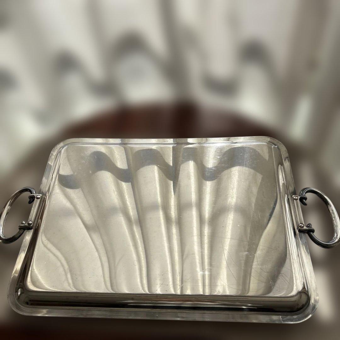 CHRISTOFLE クリストフル アルビ トレイ　シルバーコーティング