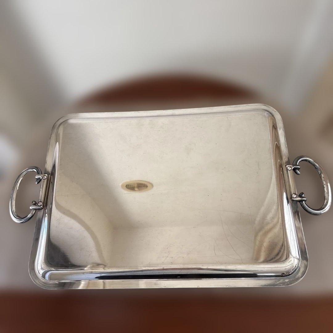 CHRISTOFLE クリストフル アルビ トレイ　シルバーコーティング