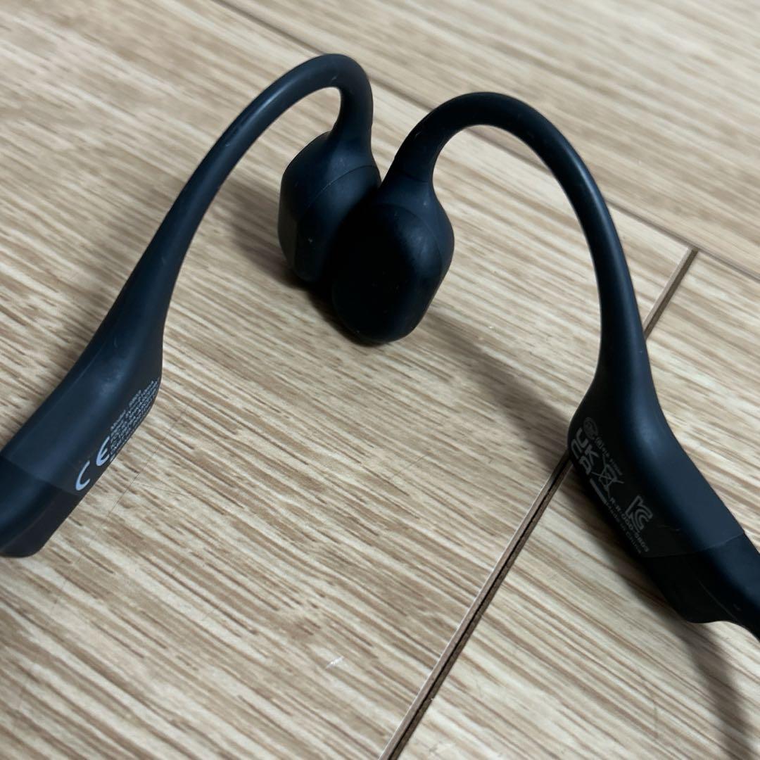か*げ様 Shokz OPENRUN 骨伝導イヤホン ブラック