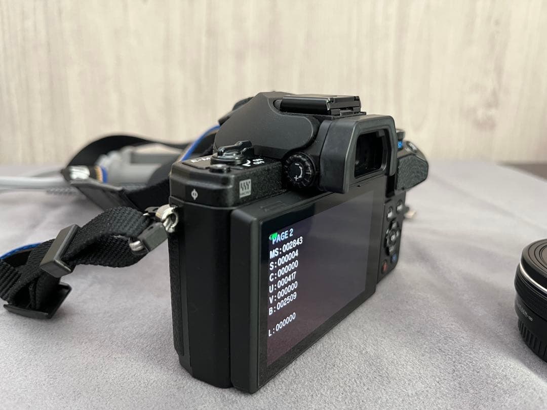 OLYMPUS OM-D EM10 MarkⅢ EXダブルズームキット ブラック