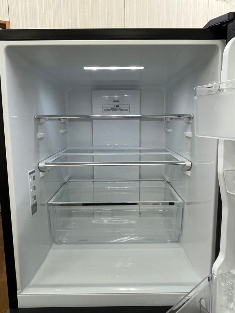 3ドア Hisense 2021年 282L HR-G2801BR ガラス