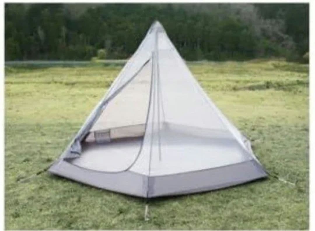 DODワンポールテントS／2-3人用／人気のタン色／未使用品