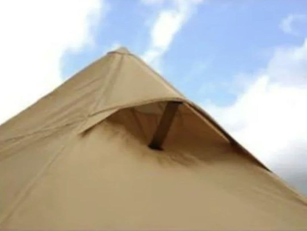 DODワンポールテントS／2-3人用／人気のタン色／未使用品