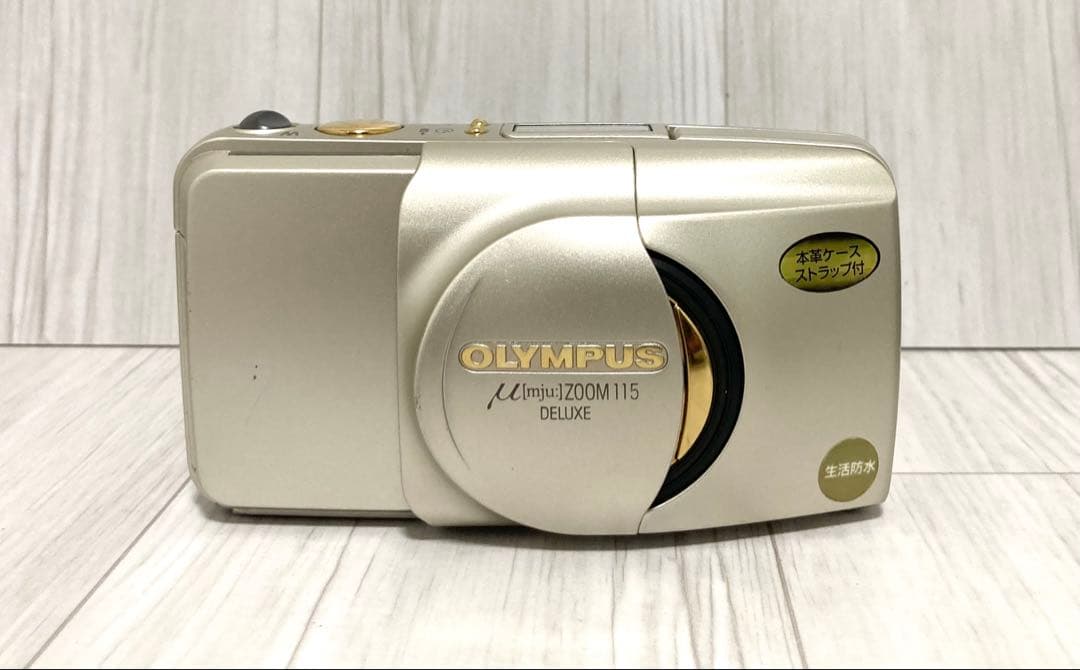 『動作確認済み』OLYMPUS μ【mju：】ZOOM 115 DELUXE