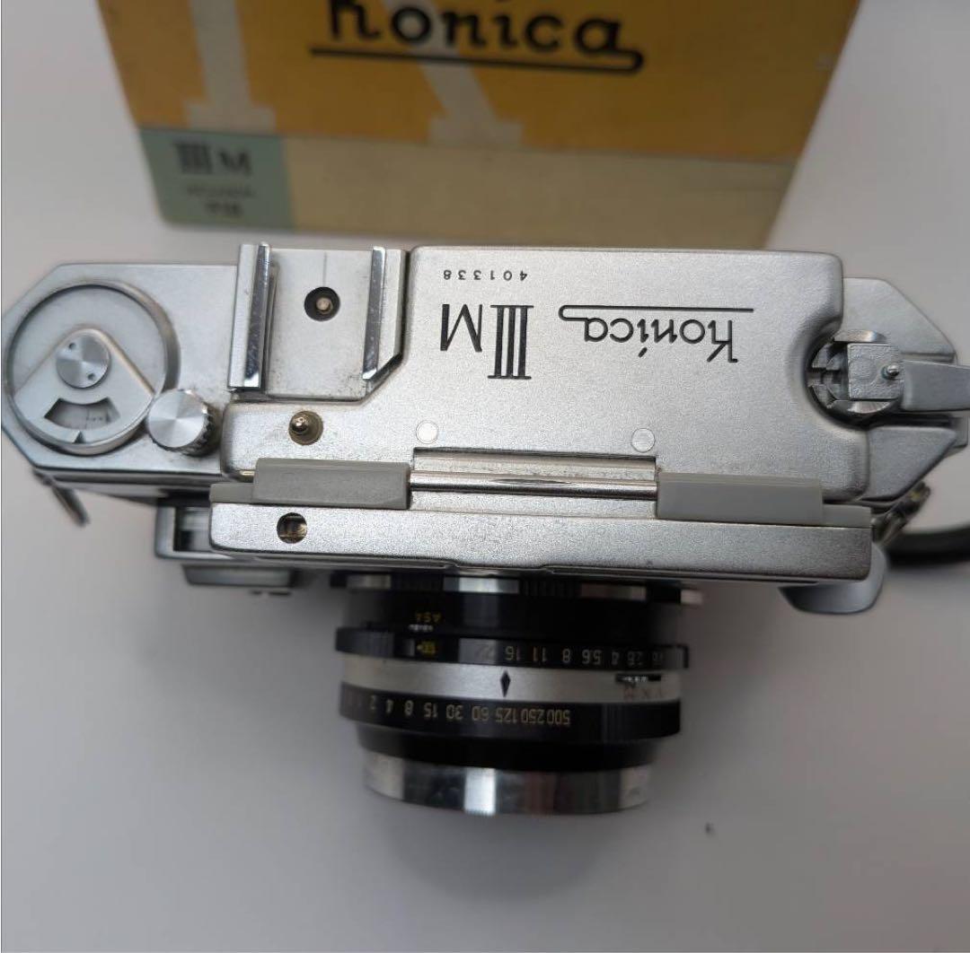 Konica IIIM 50mm F1.8 フィルムカメラ　箱付