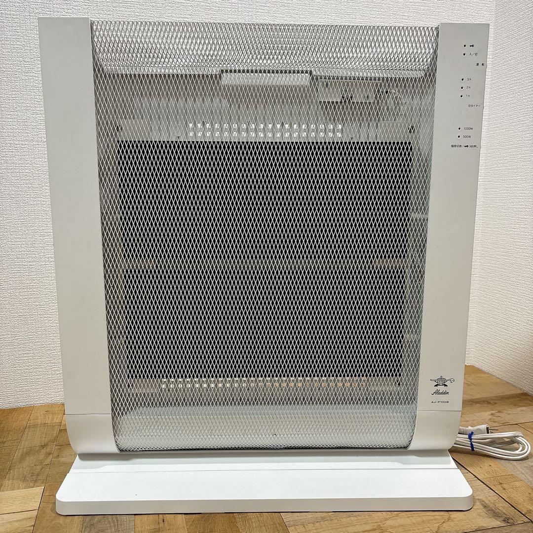 ALADDIN パネルヒーター AJ-P100B ホワイト