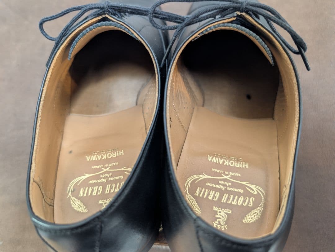 スコッチグレイン ストレートチップ SCOTCH GRAIN