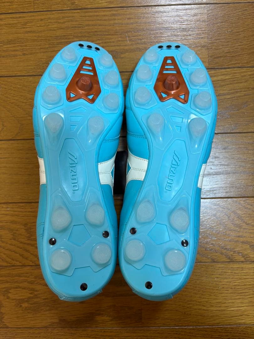 【箱付き】サッカースパイク　モレリア2 JAPAN カタールW杯　水色