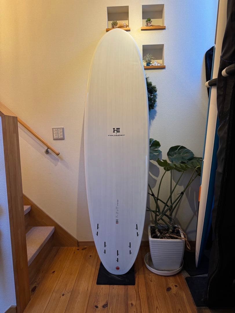 Thunderbolt　ハーレーイングルビー　MOE 7'4\" FCSケース付き