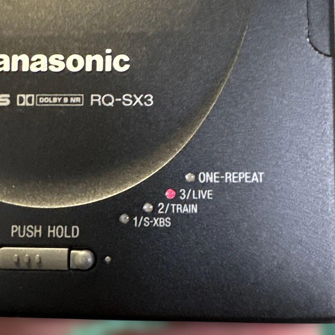 【美品DE修復品】Panasonic カセット プレーヤー RQ-SX3