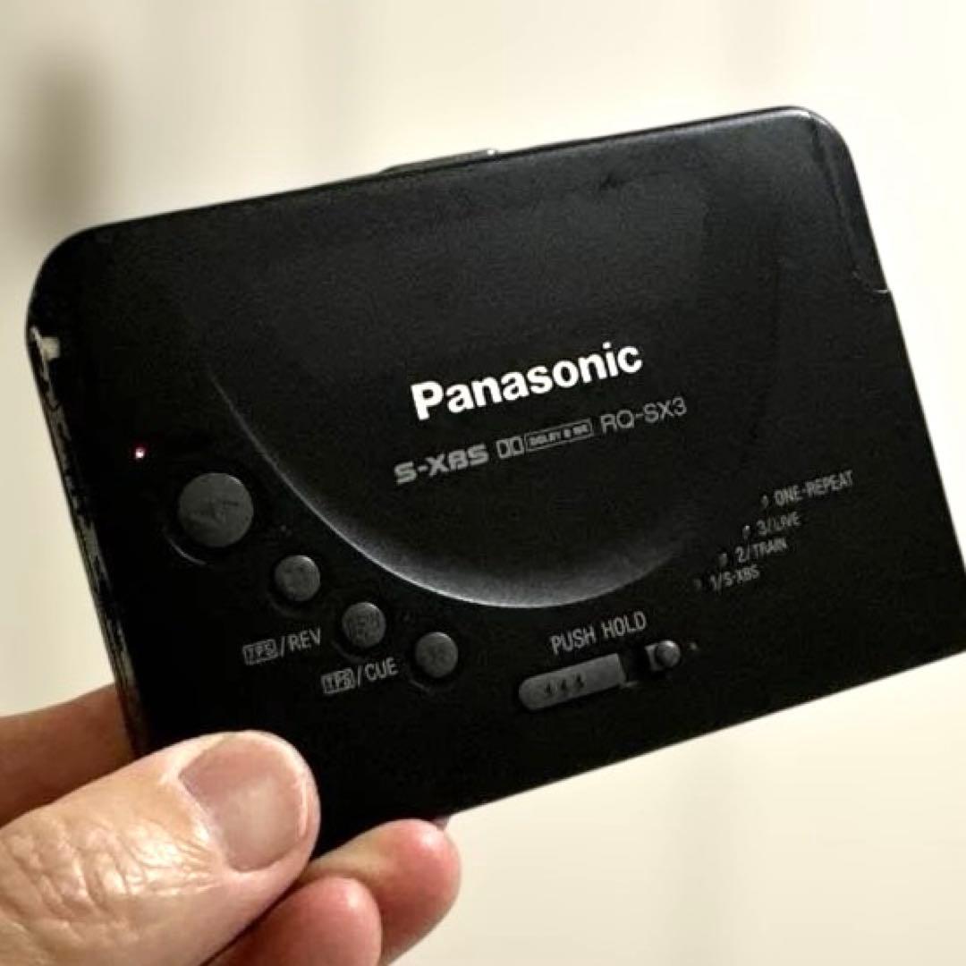 【美品DE修復品】Panasonic カセット プレーヤー RQ-SX3