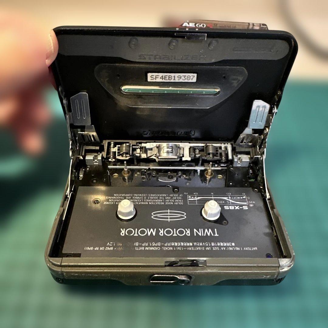 【美品DE修復品】Panasonic カセット プレーヤー RQ-SX3