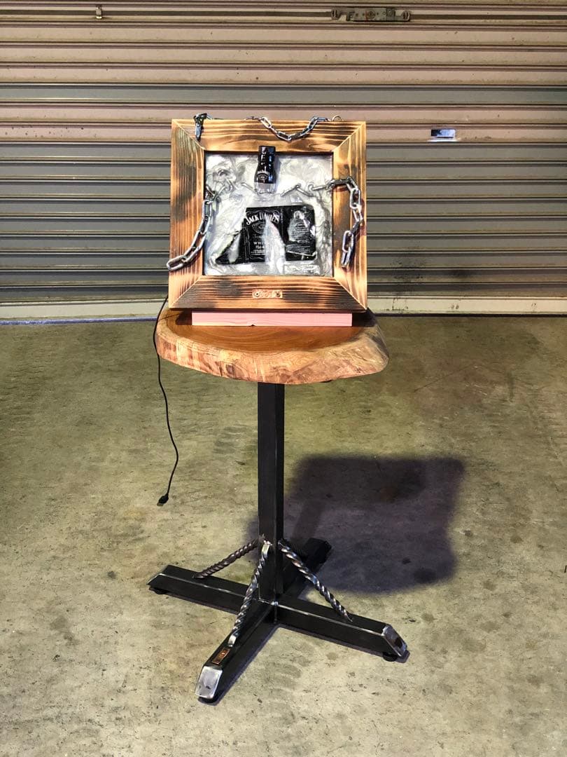 光るクラッシュアート　ジャックダニエル