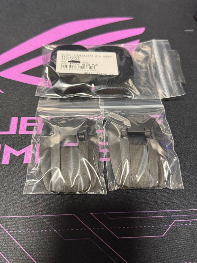ATH-A900X 新品イヤーパッド、ヘッドパッド、ヘッドクッション交換済み