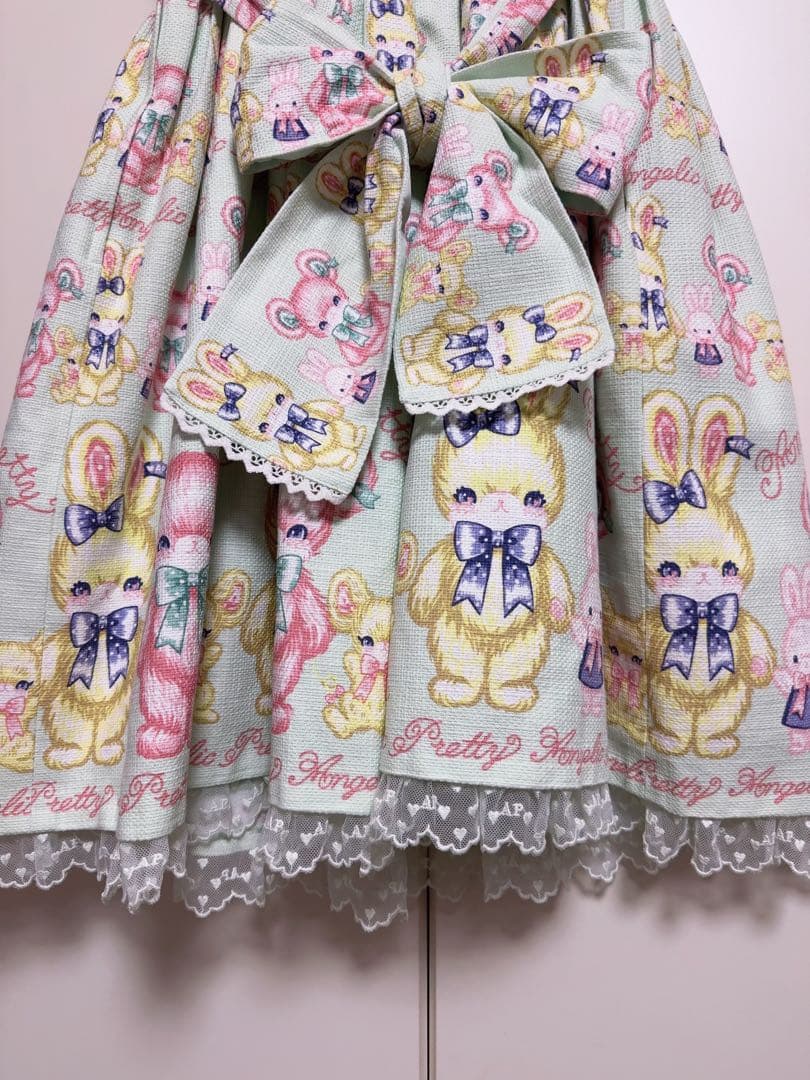 angelic pretty もこもこTOYS ジャンパースカート+ソックス