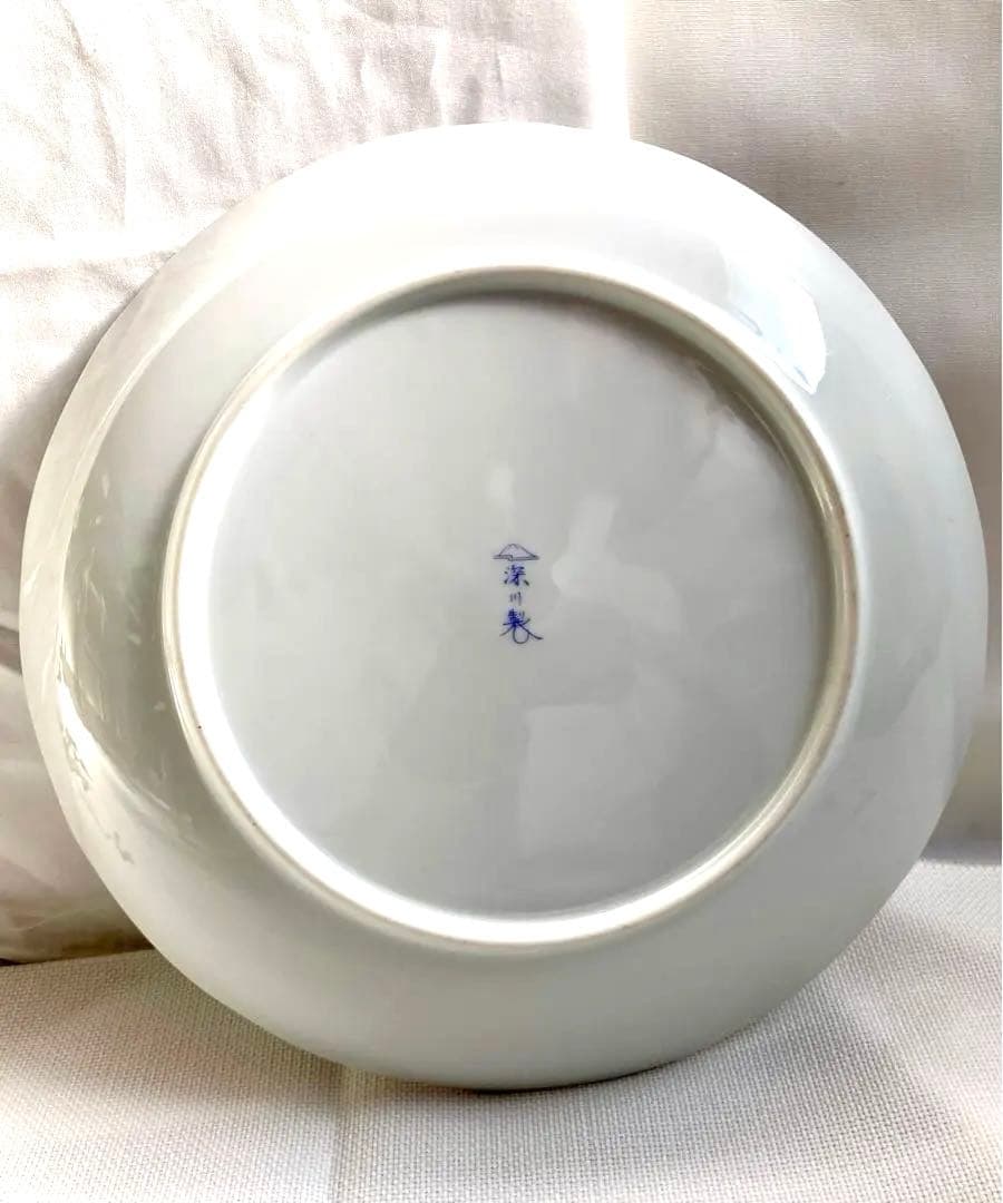 ✅昭和ビンテージ✅深川製磁✅金彩の飾皿/干支皿/宮内庁御用達