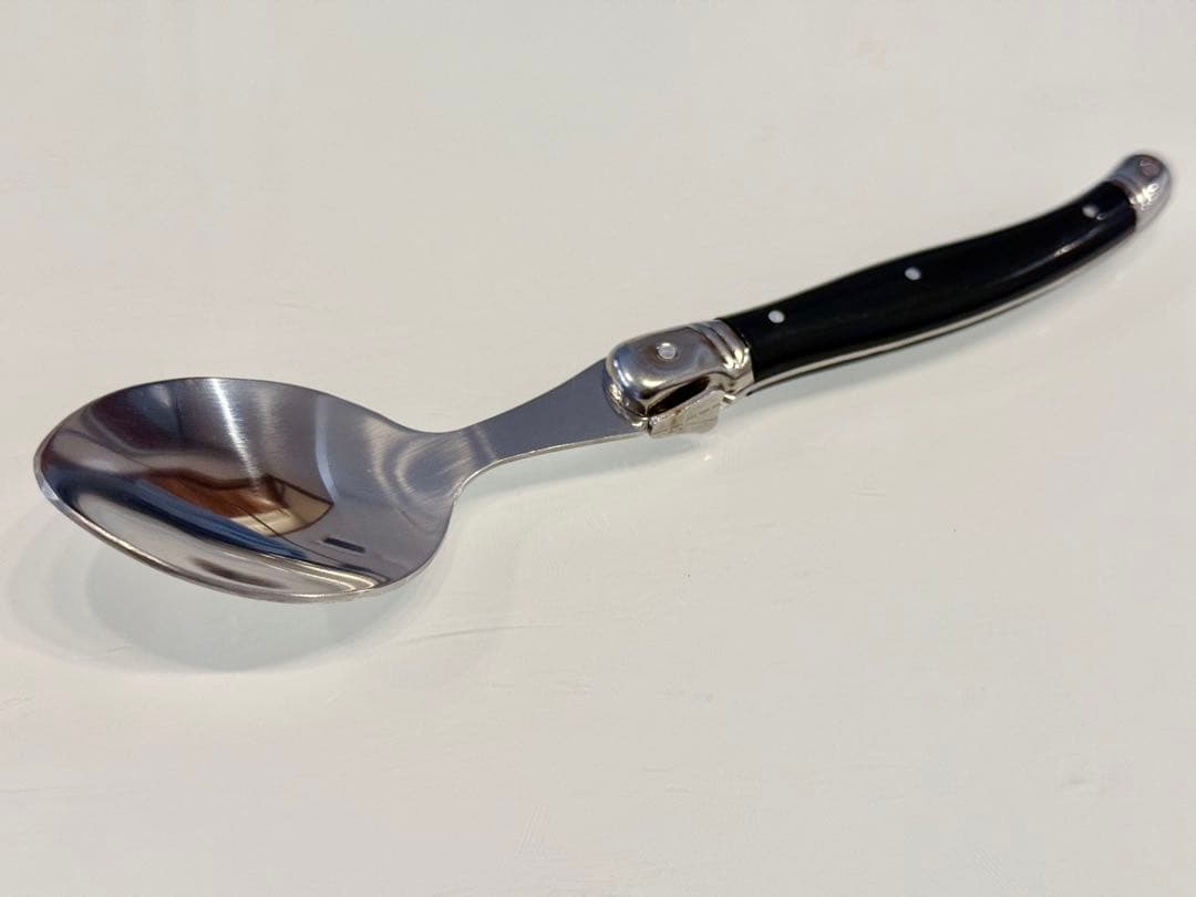 Laguiole elite カトラリーセット 24本入り　ブラック 刻印入り